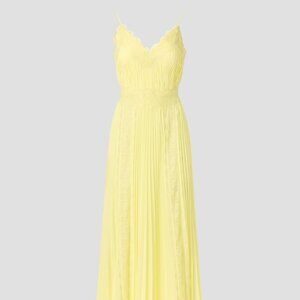 Zac Posen Chiffon Lace Gown, 10